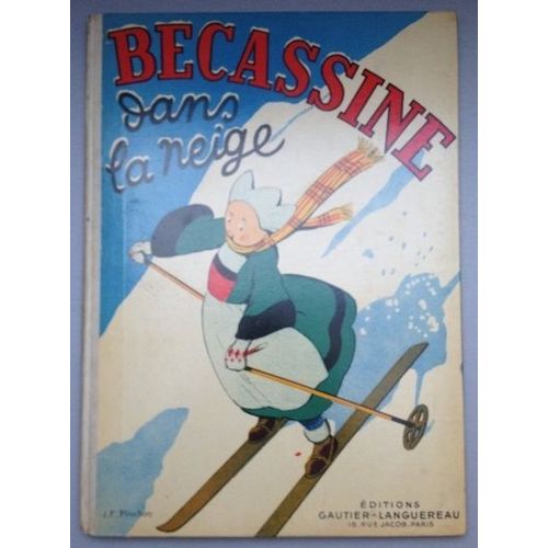 Bécassine Dans La Neige - Edition De 1950 Reliée À L'envers (Erreur De Production)