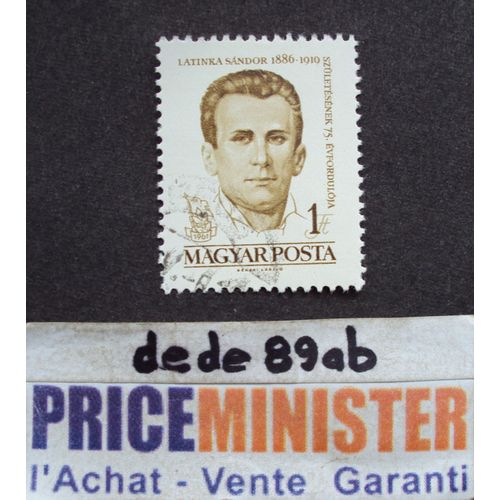 Hongrie..  1 Ft Magyar Posta . Latinka Sandor (1886-1910) Oblitéré.