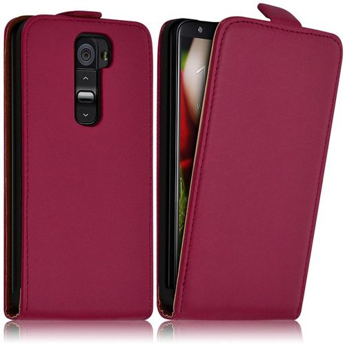 Housse Coque Etui Pour Lg G2 Couleur Rose Fushia
