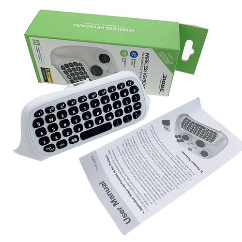 Mini Clavier Sans Fil Avec Récepteur Usb Contrôleur De Jeu Demandes De Clavier Xbox One S X Série X 2.4g