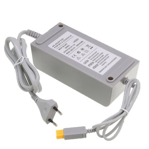 Adaptateur D'alimentation Électrique Pour Nintendo Wii U Chargeur Mural Avec Câble Prise Us/Eu Livraison Directe