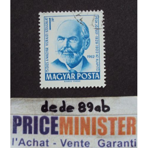 Hongrie.. 1 Ft Magyar Posta . Pèch Jozsef (1829-1902) Oblitéré.