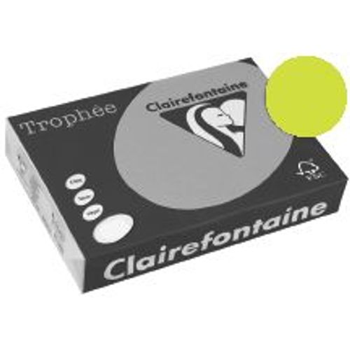 Clairefontaine Papier Trophee Ve Fluo A3 80gr 500f 5 Unité(S)