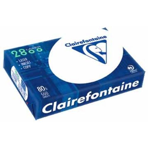 Clairefontaine Papier Blanc 80 G/M², Paquet De 500 Feuilles, Ft 29,7 X 42 Cm (A3) 5 Unité(S)