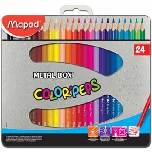 Maped Crayon De Couleur Triangulaire Color'peps 24 Crayons 8 Unité(S)