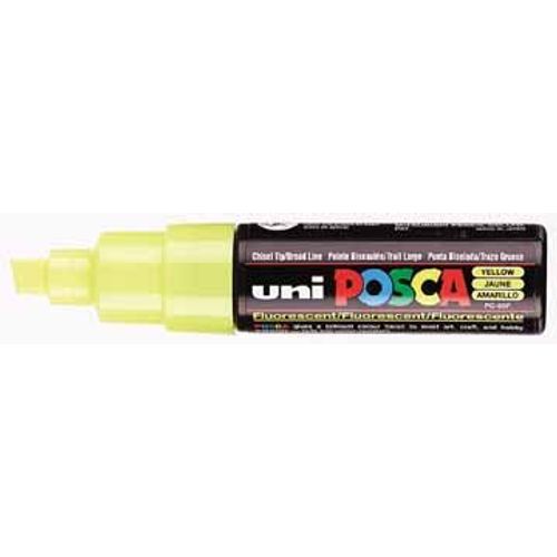 Uni-Ball Marqueur Peinture À L'eau Posca Pc-8k Jaune Fluo 1 Unité(S)