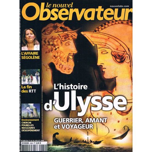 Le Nouvel Observateur  N° 2280 : L'histoire D'ulysse