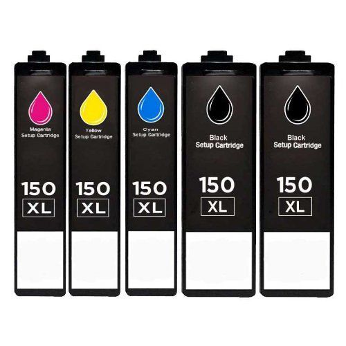 Multipack 5x Cartouches d'encre compatible LEXMARK No. 150 XL BK/C/M/Y - pour Lexmark S315, S415, S515, Pro715, Pro915