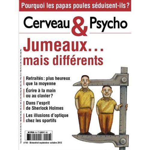 Cerveau Et Psycho 59 Jumeaux...Mais Differents.Retraites Plus Heureux Que La Moyenne.