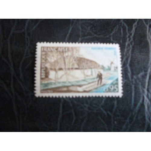 Timbre "Paysage Vendéen ".