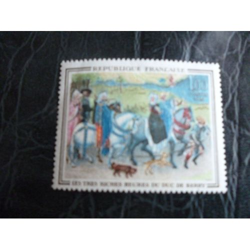 Timbre "Les Très Riches Heures Du Duc De Berry".