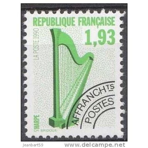 Preoblitere France N°210 Harpe 1990