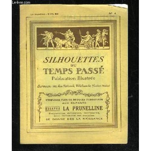 Silhouettes Du Temps Passe N° 4. Marie Mancini 1640 - 1715.