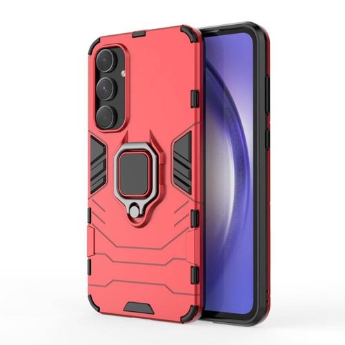 Coque Pour Samsung Galaxy A55 5g - Housse Etui Rigide Anti Choc + Film Ecran - Rouge