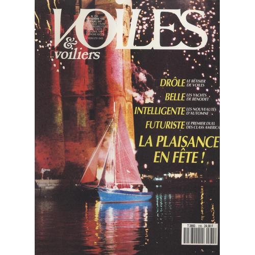 Voiles & Voiliers N_ 235, Septembre 1990. Contient : Essai : First 310, Par Didier Ravon, Photos De L 'auteur Et Gilles Martin-Raget, Plans Robbert Das.Salons : Un Rentrªe Tr¿S Classe, Par...