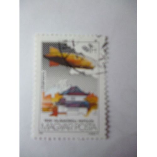 Timbre "1929 Dirigeable Au Japon".