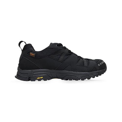 Chaussures De Trekking S-karp Trail Runner Sx, Noir, Nubuck, Semelle Vibram Exmoor,