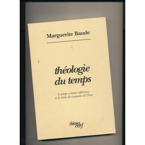 Theologie Du Temps
