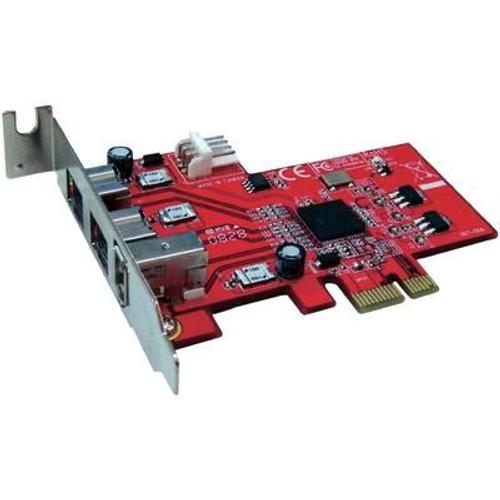 Carte PCI Express FireWire 400/800 3 ports