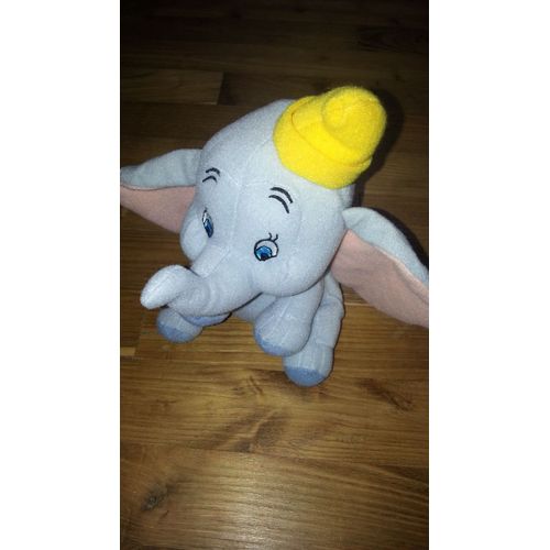 Doudou Elephant Dumbo Assis Jemini 18 Cm