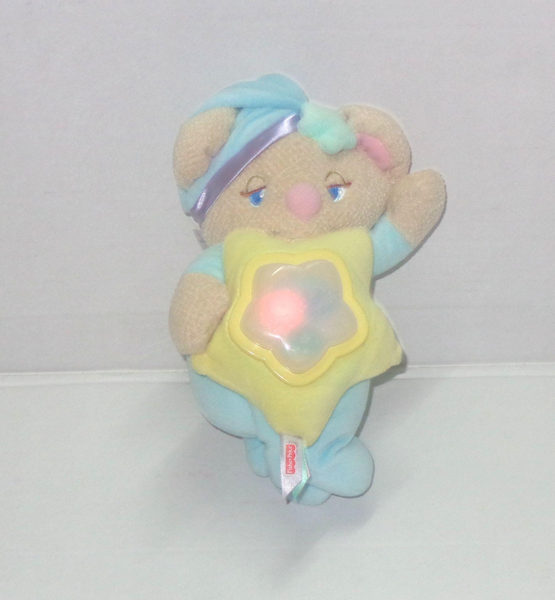 Ours Musical Veilleuse Berceuse Doudou Peluche Fisher Price Rakuten