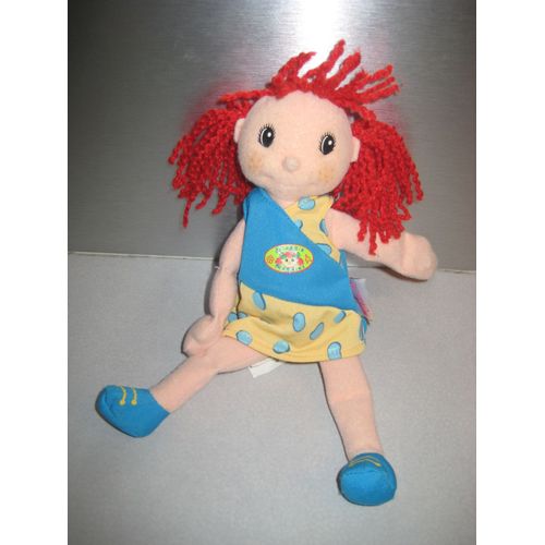 Poupée Doudou Petite Fille Rousse Maggie Raggies Zapf Création 23 Cm