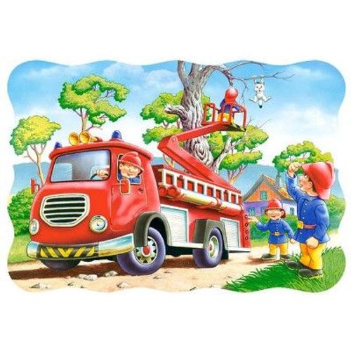 Puzzle 30 Pièces : Le Sauvetage Du Chat