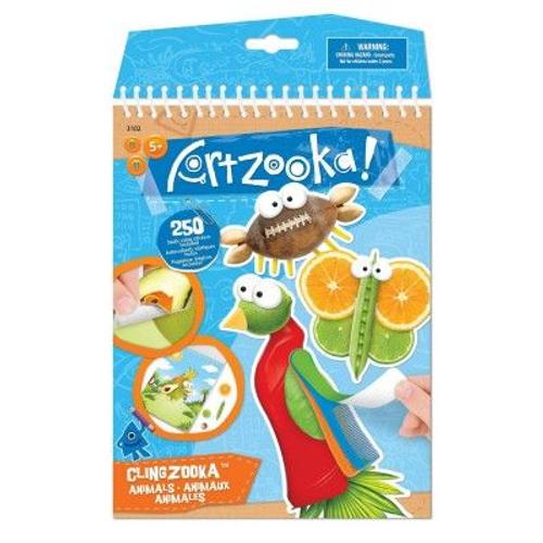 Kit Créatif Artzooka : Animaux Clingzooka