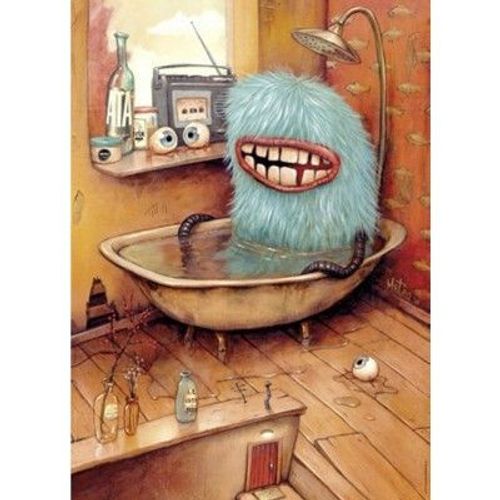 Puzzle 1000 Pièces Mateo Dineen : La Baignoire
