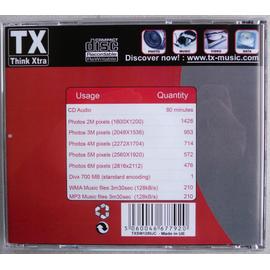 Generic Pack CD Vierge CD-R 700 Mo 50Pcs Vierges - CD vide à prix pas cher