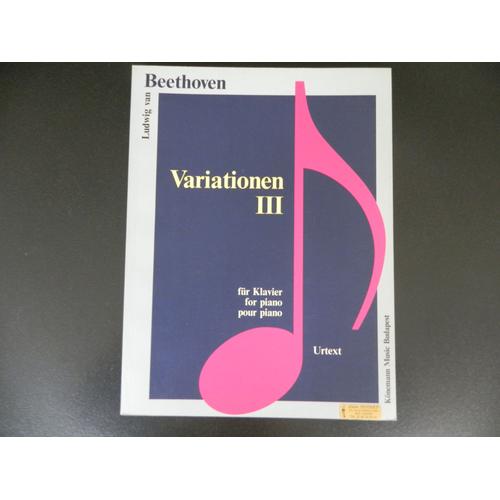Variationen Volume 3 - Urtext