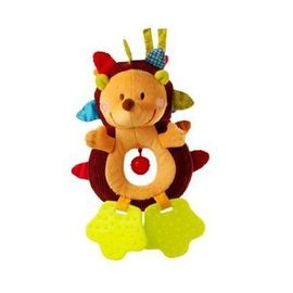 Herisson Hochet Doudou Lilliputiens Liliputiens Peluche Grelot De 20 Cm