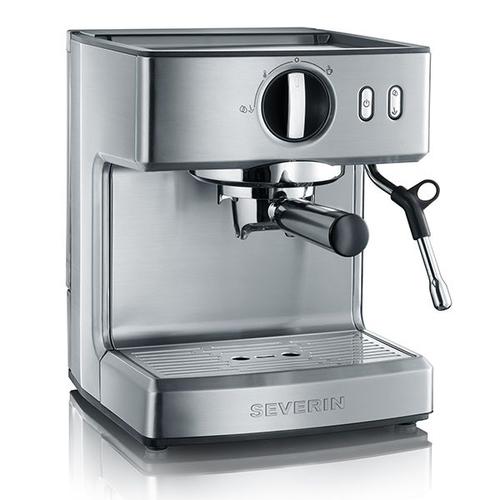 SEVERIN KA 5990 - Machine à café avec mousseur à lait - 15 bar - noir/inox brossé