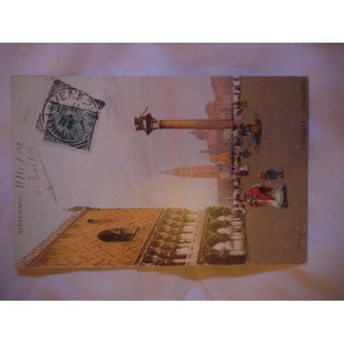 Carte Touristique De Venise En 1909