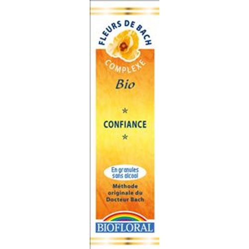 Biofloral - Elixirs Floral Bio N°6 - Confiance - 10 G En Granules 