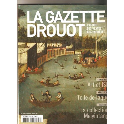 Gazette Drouot 19 Art Et Isf Toile De Laque La Collection Meiyintang