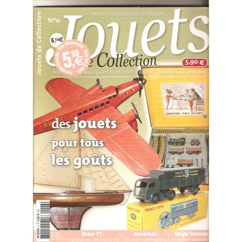 Jouet De Collection 6 Bing Tt Les Trains Joustra Les Avions Vogu Emmer Les Voiliers Guerandais