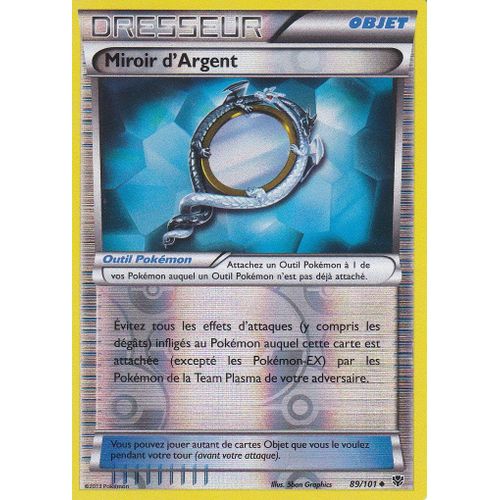 Carte Pokemon - Miroir D Argent - 89/101 - Reverse - Explosion Plasma - Version Francaise -