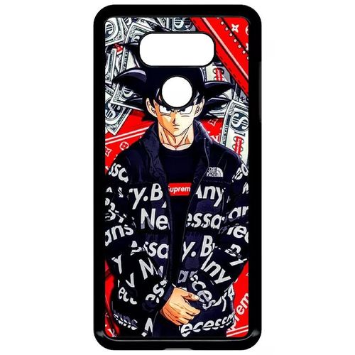 Coque Pour Lg G6 - Dbz Goku Urban Saiyan Streetwise Fighter - Noir