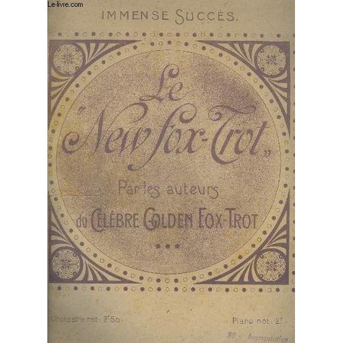 Le New Fox Trot - Piano.