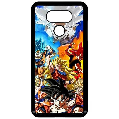 Coque Pour Lg G6 - Dbz Sangoku L Ascension Des Super Saiyans - Noir