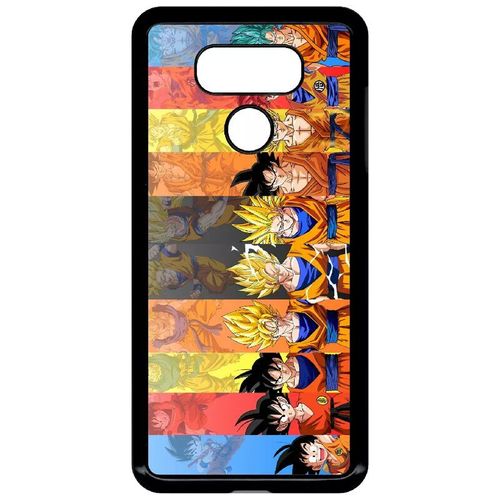 Coque Pour Lg G6 - Dbz Sangoku Le Chemin Du Guerrier Saiyan - Noir