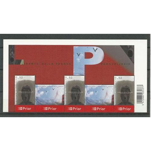 Belgique - Feuillet Liberte De La Presse - 2006.