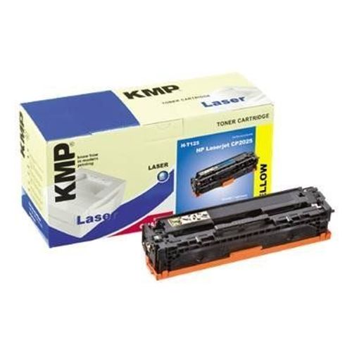 KMP H-T125 - Jaune - cartouche de toner (équivalent à : HP CC532A ) - pour HP Color LaserJet CM2320fxi, CM2320n, CM2320nf, CP2025, CP2025dn, CP2025n, CP2025x