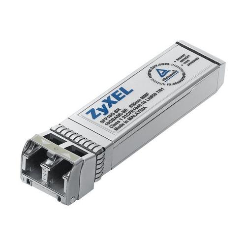 Zyxel SFP10G-SR - Module transmetteur SFP+ - 10 GigE - 10GBase-SR - LC multi-mode - jusqu'à 300 m - 850 nm - pour Zyxel XGS1910-24, XGS1910-48