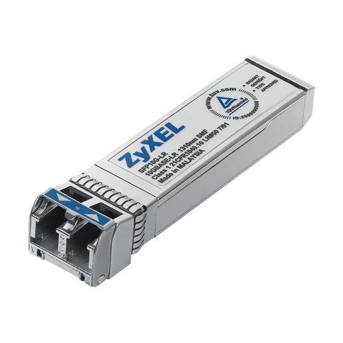 Zyxel SFP10G-LR - Module transmetteur SFP+ - 10GbE - 10GBase-LR - mode unique LC - jusqu'à 10 km - 1310 nm - pour Zyxel GS-1524, XGS1910-24, XGS1910-48; Dimension ES-1528, ES-1552, GS-1524