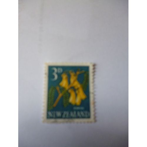 Timbre "New Zealand : Kowhai ".