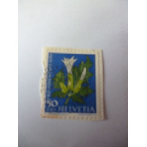 Timbre "Helvetia :Pro Juventute 1960".