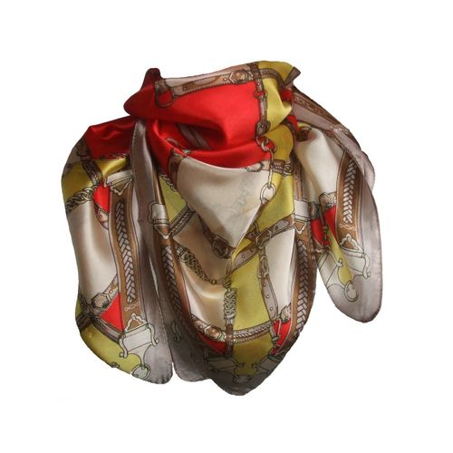 Foulard Carré - 100 % Soie - Neuf - Carres Echarpe - Plusieurs Modeles Et Coloris - Ideal Cadeau