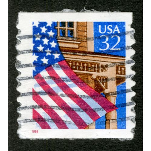 Timbre Oblitéré Usa, 1996, 32